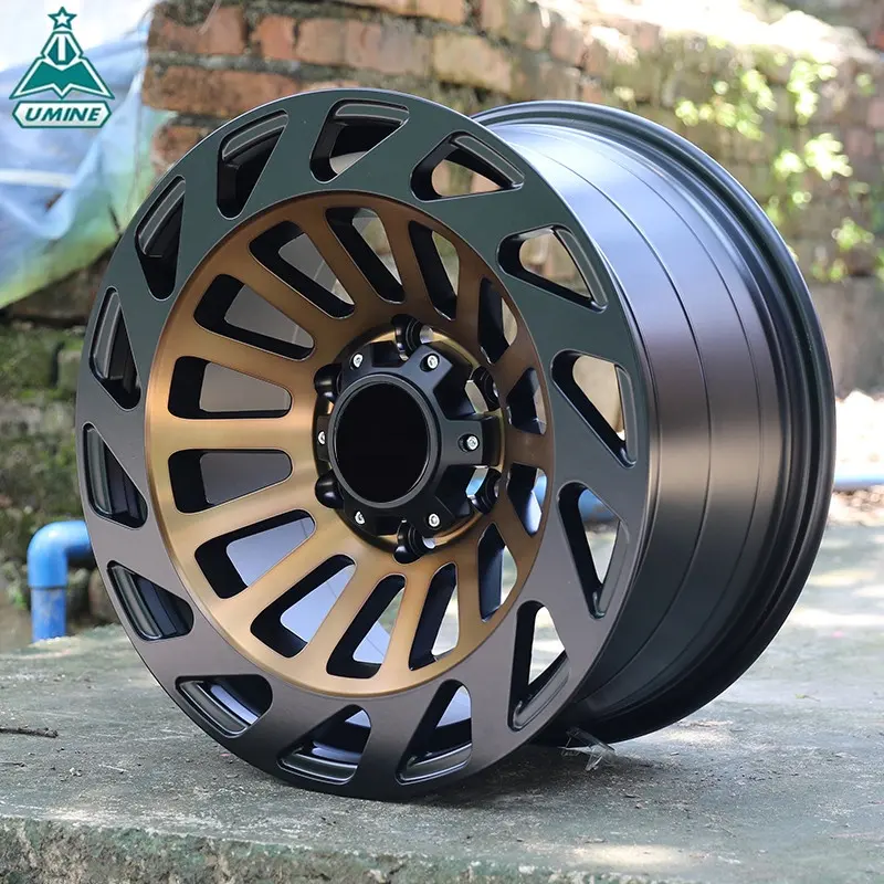 6x139.7 wheels rims 17 inch holes ,17 inch new design gravity casting aluminum alloy wheels rims 6 holes black