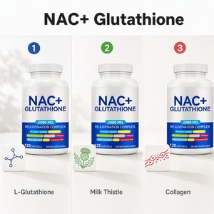 วิตามินเสริมสารต้านอนุมูลอิสระ LENM <span class=keywords><strong>NAC</strong></span> 120 แคปซูลนิ่ม รับประทาน 2 แคปซูลนิ่มต่อวัน อายุการเก็บรักษา 36 เดือน สำหรับผู้ใหญ่ - Product Image 3