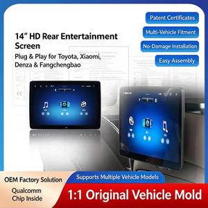Para BYD Ti7 Ti9 Denza B5 B8 S, Sistema de Entretenimiento para Asientos Traseros, Pantalla Táctil Multimedia, Reproductor de Video, Android Auto, Carplay, Reposacabezas, Wifi, 4G - Product Image 2