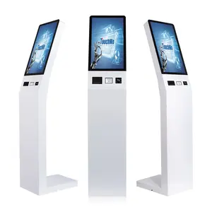 TouchWo fast food ordering 21.5 32 Inch self service payment kiosk with Android wins
