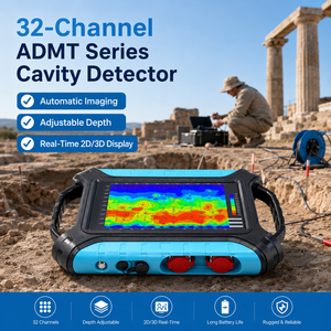 Instrumento de Detección de Huecos de Alta Precisión Xinsu de 32 Canales, 1 Año de Garantía, IP55, para Prospección Arqueológica y Ambiental - Product Image 4