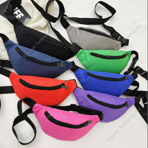 Sac banane en nylon à la mode pour femmes sac à bandoulière à la mode sac de ceinture à carreaux personnalisé - Product Image 1