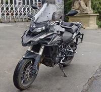 Motocicleta Benelli Trk502 de 500cc, Bicilíndrica, Refrigerada por Agua, para Aventura, Turismo, Todoterreno y Calle
