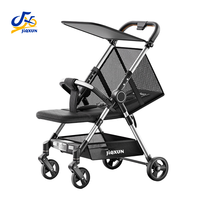 Poussette bébé pliable personnalisée, poussette parapluie légère pour voyager, pour s'asseoir et se coucher, poussette compacte portable