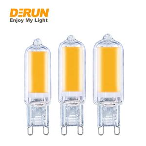 Ampoule LED <span class=keywords><strong>COB</strong></span> en verre G9 2025, nouvelle génération, conforme aux normes ERP, CE, ROHS, 2W, 4W, 4,5W, remplacement halogène <span class=keywords><strong>T4</strong></span> pour suspensions, LED-G9 - Product Image 2