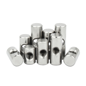 Grado 4,8 barril de ranura cruzada agujero central pasador martillo insertar <span class=keywords><strong>tuerca</strong></span> empotrar muebles <span class=keywords><strong>tuerca</strong></span> - Product Image 1