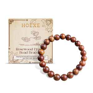 Bracciale in palissandro placcato oro Unisex - Product Image 1