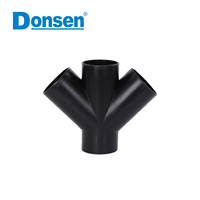 HDPE même plancher Raccords de drainage SKEW CROSS
