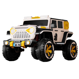 Grande <span class=keywords><strong>voiture</strong></span> <span class=keywords><strong>électrique</strong></span> pour enfants avec ceinture <span class=keywords><strong>de</strong></span> sécurité 5 points, télécommande, monster truck pour enfants - Product Image 4