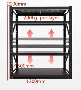 Étagères industrielles revêtues d'époxy, sur mesure, installation facile, niveaux réglables, stockage robuste – Offre Spéciale - Product Image 3