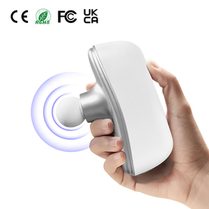 Hochwertige tragbare Super <span class=keywords><strong>Mini</strong></span> Massage pistole Deep Muscle Fascia Fitness Taschen massage gerät mit 4 Massage köpfen - Product Image 1