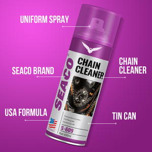 Fórmula del Fabricante: SEACO S-609 450ML <span class=keywords><strong>Desengrasante</strong></span> Profesional en Aerosol <span class=keywords><strong>para</strong></span> Cadenas de Bicicletas y Motocicletas - Aerosol de Alta Calidad - Product Image 3