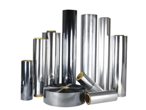Haute Barrie Silver Metal <span class=keywords><strong>Film</strong></span> polyester PET <span class=keywords><strong>Film</strong></span> métallisé PET pour emballage flexible - Product Image 2