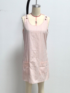 Abito <span class=keywords><strong>a</strong></span> <span class=keywords><strong>righe</strong></span> Casual estivo senza maniche personalizzato con tasche per <span class=keywords><strong>vestito</strong></span> da donna - Product Image 6