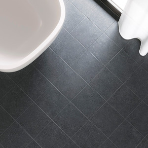 Piastrella in Terrazzo Antracite 20x20 Cm 8 Mm Finitura Opaca Bordi Irregolari - Product Image 6