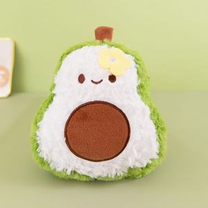 <span class=keywords><strong>Jouets</strong></span> en peluche personnalisés super doux de 8 pouces, mignons, en forme d'avocat style anime, animaux en peluche anti-stress, pour machine à griffes de Noël - Product Image 1