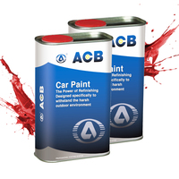 Peinture transparente automobile ACB à séchage rapide et à haute teneur en solides, peinture de finition de haute qualité pour la réparation de carrosserie