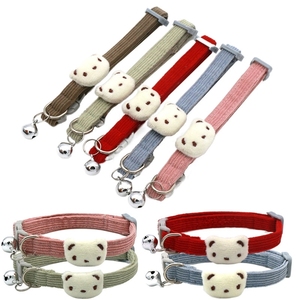 <span class=keywords><strong>Collar</strong></span> de Pana Ajustable de Nailon para Mascotas, <span class=keywords><strong>Collar</strong></span> Colorido Barato para Perros Pequeños, Gatos, Panda - Product Image 2