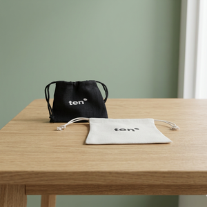 Bolsa de Compras Promocional de Algodón Ecológico con Cordón y Asa de Cuerda, Personalizada con Logotipo - Product Image 1