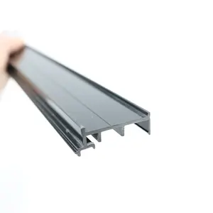 Perfil de puerta de Pvc/upvc de extrusión dura personalizado respetuoso con el medio ambiente para marco de puerta de vidrio de refrigerador