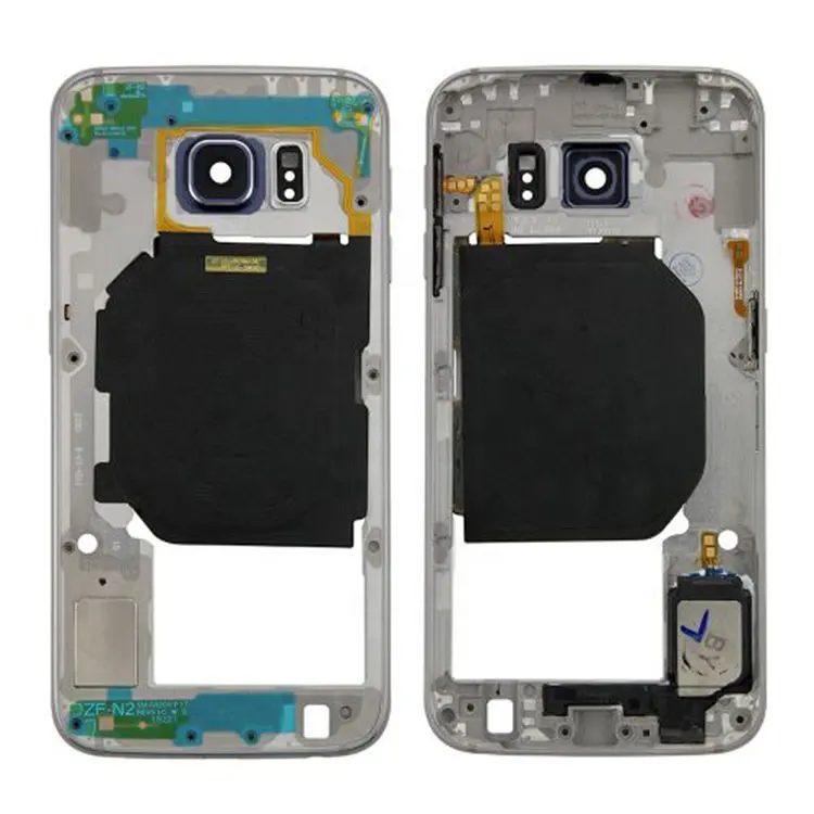 Carcasa del panel trasero del teléfono móvil para samsung s6