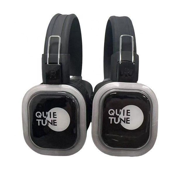 The Portable 500M F39 Silent Dj Headphone High Sound Quality Customize logo and Transmitter