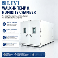 LIYI Walk in Chambre de test de haute et basse température et d'humidité Chambre de marche de température et d'humidité