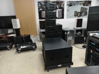 Altavoz Line Array Pasivo Mono Dual de 10 Pulgadas Serie LS3 LA 6+4+2+2 con Potencia de 700W/500W, Carcasa de Madera, Garantía de 3 Años