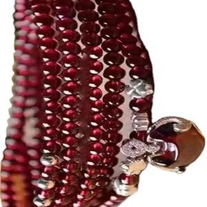 Rosso <span class=keywords><strong>Granato</strong></span> Dell'argento Sterlina 925 Donne Regalo Braccialetto Della <span class=keywords><strong>Pietra</strong></span> <span class=keywords><strong>Preziosa</strong></span> - Product Image 6