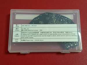 Một cửa tùy chỉnh đèn <span class=keywords><strong>Led</strong></span> điều khiển cung cấp điện AC đầu vào 48V cung cấp điện áp không đổi với trình điều khiển tích hợp 65W phẳng - Product Image 4