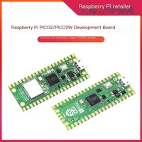 Papan Pengembangan Raspberry Pi PICO2 Raspberry Pi Pico 2W RISC-V Mikrokontroler Dual Core Motherboard