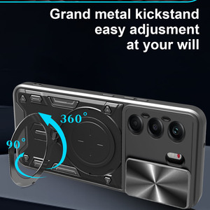 Funda de teléfono 2 en 1, Escudo de cámara deslizante, soporte de anillo giratorio de 360 ° para <span class=keywords><strong>Tecno</strong></span> Camon 40 30 20 19 18 <span class=keywords><strong>Pova</strong></span> 6 5 <span class=keywords><strong>4</strong></span> Spark Go 10 9 Neo Pro - Product Image 4