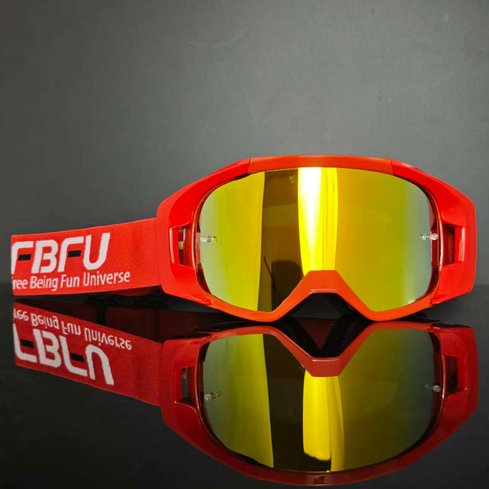 Red framed red glasses