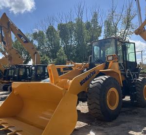 Wheel <span class=keywords><strong>Loader</strong></span> KOMATSU WA600 Bekas Berkualitas Tinggi, Kapasitas Muatan 12 Ton, Mesin 393KW untuk Pekerjaan Konstruksi, Ekspor Laris dari Cina - Product Image 4