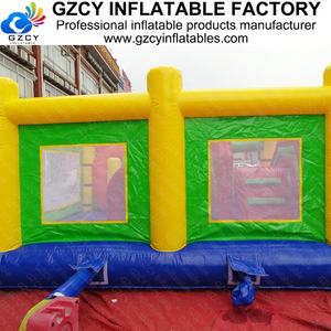 <span class=keywords><strong>Château</strong></span> gonflable portable de qualité commerciale 100% PVC pour enfants <span class=keywords><strong>avec</strong></span> toboggan/aire de <span class=keywords><strong>golf</strong></span>/piscine <span class=keywords><strong>à</strong></span> balles/mur d'escalade - Product Image 2