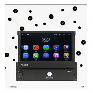 1din Dashboard Car DVD <strong>GPS</strong> <strong>Navigation</strong> Player Universal 7'' Android Quad-Core Radio Stereo MP5 Multimedia Player <strong>WiFi</strong> Universal - Product Image 4