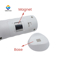 Portable Intelligent Auto Dimmable PIR Bâton Rechargeable Capteur de Mouvement Sans Fil LED Veilleuse aimant