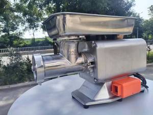 Commerciële tafelmodel vlees snijmachine |   Elektrische vleessnijmachine van roestvrij staal voor keuken & restaurant - Product Image 3