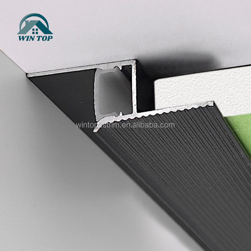 Win Top Aluminum LED Wall Lamp Z Shape Profile T Profile Recessed Drywall Led Aluminum Profile for Ceiling Wall