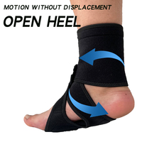 Orthèse de cheville réglable transfrontalière, protection respirante pour la cheville et le pied, idéale pour le basketball et la sécurité sportive