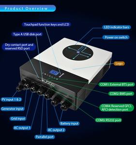 <span class=keywords><strong>Axpert</strong></span> <span class=keywords><strong>Max</strong></span> <span class=keywords><strong>8Kw</strong></span> 11kW 48V Onduleur solaire hybride simple à double sortie pour usage domestique Onduleur Ups Micro Power Inversor de batterie - Product Image 4