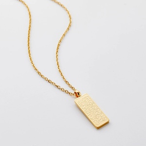 Inspirez les <span class=keywords><strong>bijoux</strong></span> inspirez les <span class=keywords><strong>bijoux</strong></span> collier de <span class=keywords><strong>bijoux</strong></span> les plus vendus ce qui vous rend différent, vous rend beaux colliers de calligraphie - Product Image 6