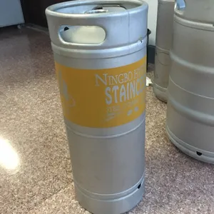 美国标准1/4 Bbl不锈钢啤酒桶啤酒桶，适用于小型酿酒厂sankey D型