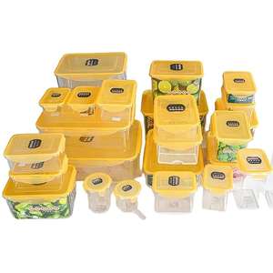 Contenedores de Plástico Herméticos para Almacenamiento de Alimentos, Accesorios de <span class=keywords><strong>Cocina</strong></span>, Frascos para Conservación de Alimentos, Caja Sellada para Mantener la Frescura, Venta al Por Mayor de Fábrica - Product Image 2