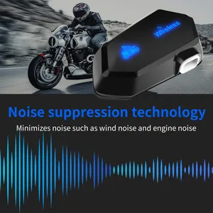 Tai nghe Mũ bảo hiểm xe máy M01 Tự động trả lời cuộc gọi đến tai nghe xe máy âm thanh nổi HiFi Dễ dàng cài đặt sử dụng - Product Image 3
