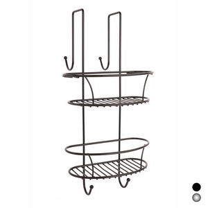 Cesta de ducha Spider de 24 cm, estante de almacenamiento cromado para baño - Product Image 1