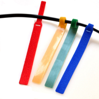 Attaches de câbles auto-agrippantes, en nylon réutilisables et réglables, plusieurs couleurs et tailles, logo personnalisé, prix abordable et livraison rapide