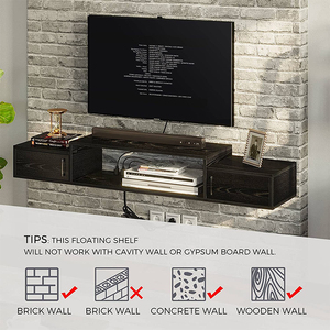 Modernes Wohnzimmer <span class=keywords><strong>TV</strong></span>-Schrank Holz Tischst änder Black Panel Möbel für Schlafzimmer Krankenhaus Lager Anwendung - Product Image 5