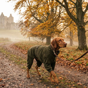 Giacca Autunnale per Cani a 4 Zampe in Corduroy Hunter - Fine-Wale - Product Image 2