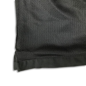 Short de fitness taille moyenne à séchage rapide personnalisé en toile extensible dans les quatre sens avec méthode de tissage de décoration vintage-non tissé - Product Image 6